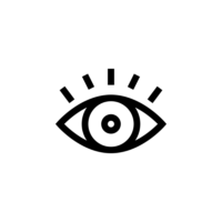 Icon of an eye