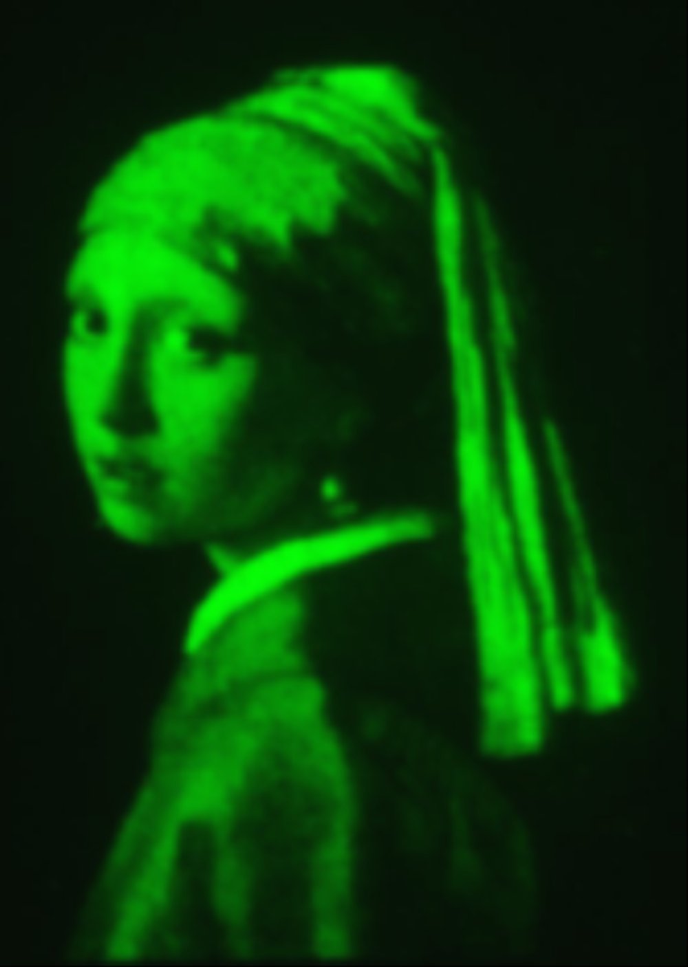 two fluorescent cells